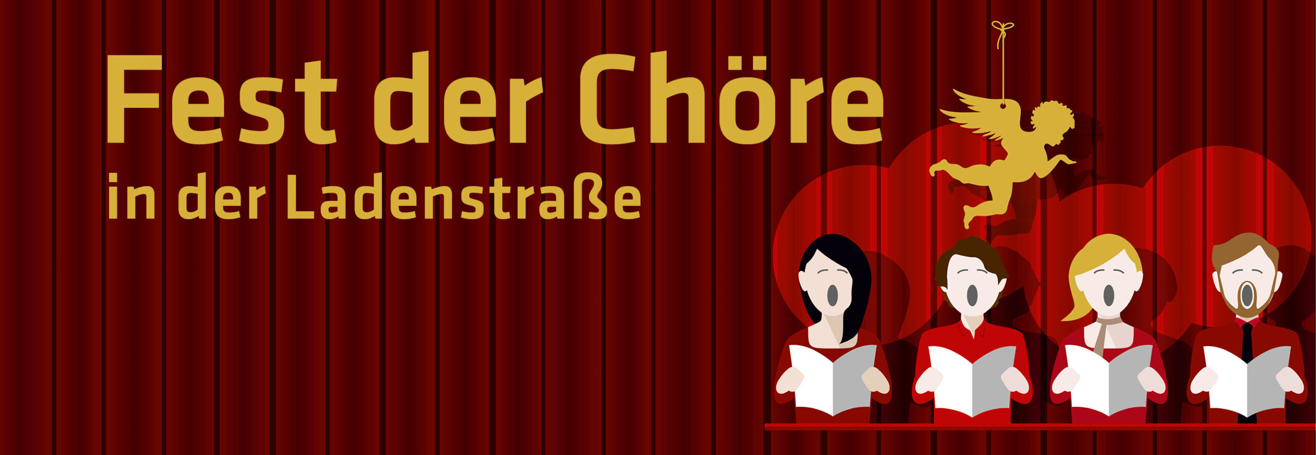 Am 28.11.2026 findet in der Ladenstrasse das Fest der Choere statt. Es singen 12 verschieden Choere von 10 bis 16 Uhr.